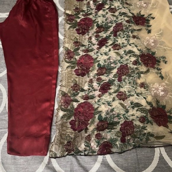 Shalwar Kameez Pakistani Indian Punjabi Suit - Picture 2 of 8